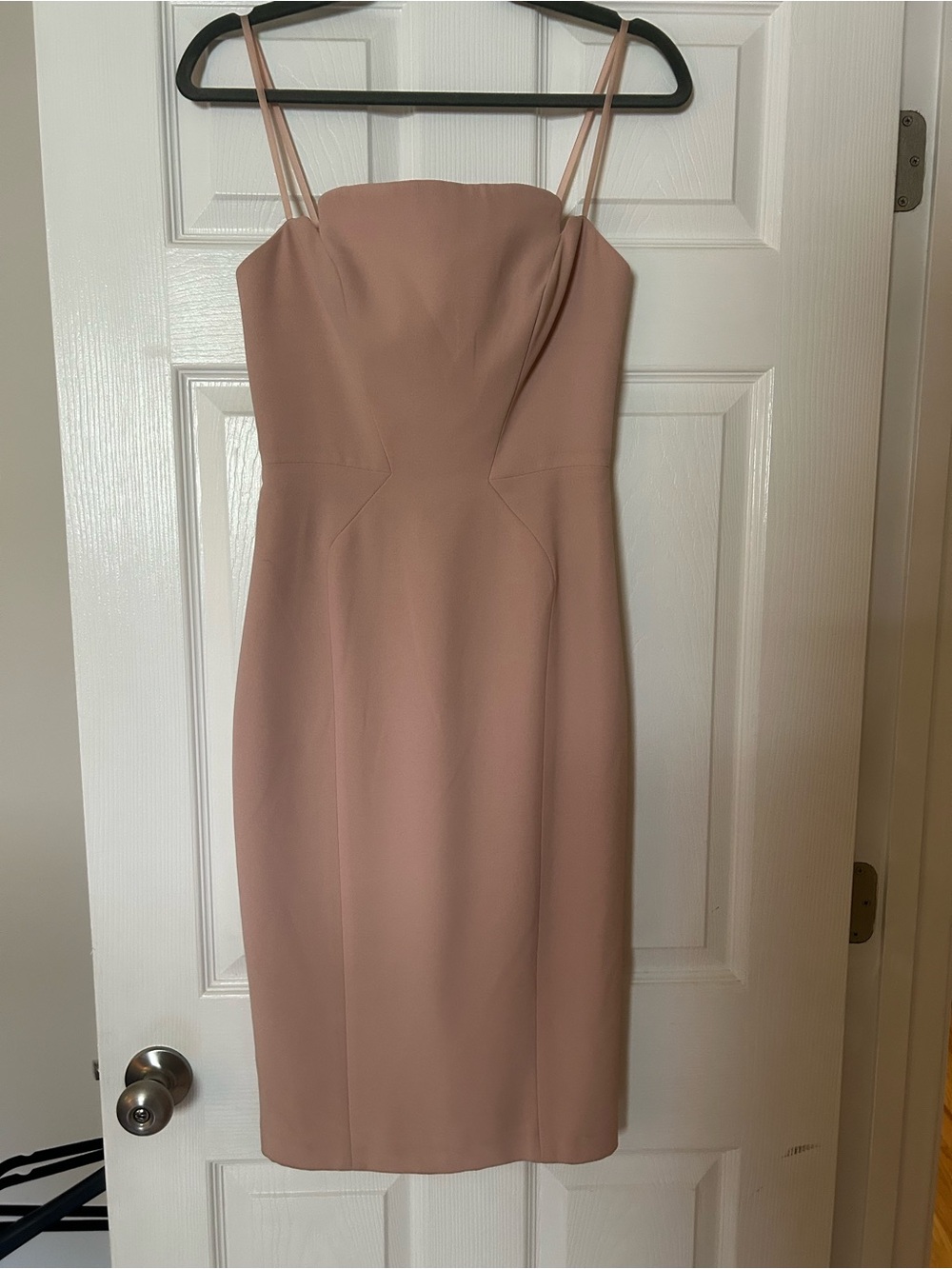 Jill Stuart Sleeveless Blush Midi Dress